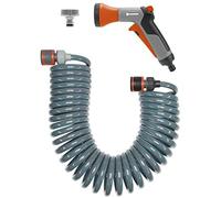 Set de manguera espiral gardena (10 m): manguera en forma de espiral p