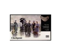 Set De Maqueta Figurina Checkpoint Set |MASTER BOX|3527| 1:35 Maqueta C