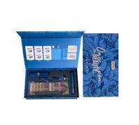 Set de maquillaje 4 en 1: paleta de sombras, brillo labial, máscara y