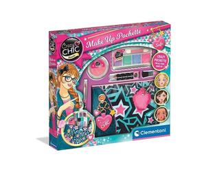 Set de maquillaje infantil Clementoni Crazy Chic 18697 multicolor con funda de transporte