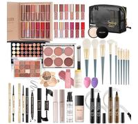 Set de Maquillaje, Kit de Maquillaje Ruicen para Mujeres y Adolescentes, Incluye 40 Sombras de Ojos Microblading Eyebrow Pen etc Cosmetic Make Up Starter Kit