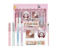 Set de Maquillaje para Mujer, Set de Maquillaje de Belleza | Conjunto completo de Maquillaje de Belleza para Mujer | Accesorios de Maquillaje de Diseño Portátil para Cumpleaños, Año Nuevo, Día de San