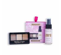 Set de Maquillaje Revolution Make Up Mini Contour & Glow 2 Piezas