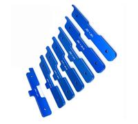 Set de medidor de altura de aluminio para carpintería, herramienta de medición de precisión, enrutador, carpintería