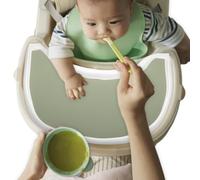 Set de mesa de colector de alimentos | Alfombra de mesa de silicona | para silla infantil | Mantel de trona duradero de cobertura completa, limpia e higiénica, apto para lavavajillas