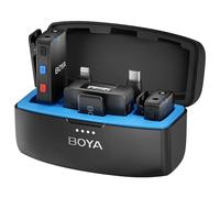 Set de micrófono de solapa inalámbrico Boya Boyamic