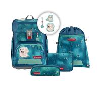 Set de mochila escolar Cloud de Step by Step Universal azul celeste