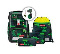 Set de mochila escolar gigante Step By Step Universal Negro