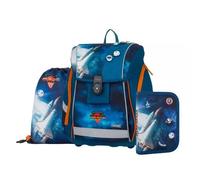 Set de mochila escolar premium Space - 3 piezas