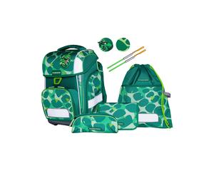 Set de mochila escolar Schneiders Ergolite de 9 piezas Baile Dino