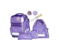 Set de mochila escolar Schneiders Ergolite de 9 piezas Florido