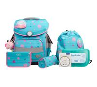 Set de mochila escolar School-Mood Timeless Pro Universal azul celeste