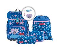 Set de mochila escolar Step By Step Cloud Reflect Universal azul con estampado