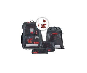 Set de mochila escolar Step by Step Cloud Universal gasolina