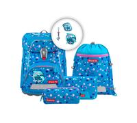 Set de mochila escolar Step By Step Fit Universal Azul con patrón