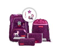 Set de mochila escolar Step By Step Fit Universal Lila con estampado