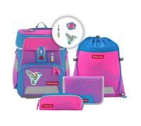 Set de mochila escolar Step by Step Space Neon Universal rosa