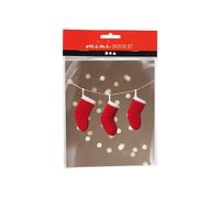 Set de modelado - Creativ Company - Mini set creativo de ganchillo para el fondo de Navidad - 4 piezas