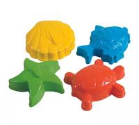 Simba ANI3609 Moulds Children Play Sand Beach Toy 4 Net, Multi (Importación USA)