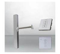 Set de motor para ventana, mando a distancia, 230 V, apertura de cadena | Eléctrico, controlado por radio, 230 V, automático, claraboya, invernadero, ventilación de techo, jardín de invierno (500 mm
