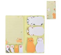 Set De Notas Adhesivas Animales 300 Hojas, Gato, Grandes, Planificador, Para Listas De Tareas Y Recordatorios (9 Estilos)