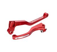 Set de Palanca de Freno Doppler Palanca de Embrague CNC para Derbi Senda, Rojo