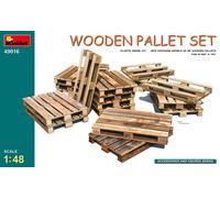 Set De Palets De Madera 1:48 Kit De Modelo De Plástico MINIART
