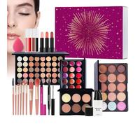 Set de - Palette de Fard à Paupières Rouge à Lèvres Pinceau