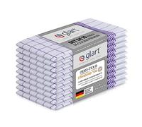 Glart paños de cocina 50x70cm - paños de secado - juego de 10 paños de cocina de alta calidad hechos de 100% algodón - paños de cocina y lavavajillas para limpiar, secar y secar - absorbentes y fáciles de limpiar - violeta