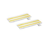 Set de paños universales de microfibra EasyFix para mopa KARCHER (2 uds, 115 mm x 345 mm, blanco/amarillo)