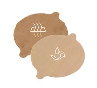 Set De Papel Para Hornear GOURMETmaxx Para Freidoras De Aire - Redondo