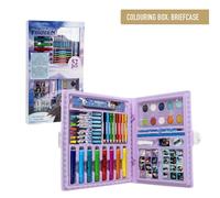 Set de papelería coloreable frozen ? estuche completo con rotulador