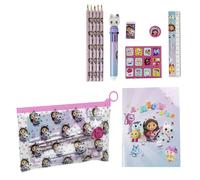 Set de papeleria inspirado en gabby´s dollhouse - color rosa - 22 x 1