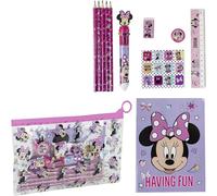 CERDÁ LIFE'S LITTLE MOMENTS Mouse Set PAPELERÍA Escolar EVA Minnie, Color, Rosa (2700001209)