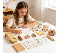 Set de Papelería Lindo,Regalos para infantiles y recompensas para el aula - Kit de Papelería Estudiantil,para Niño/Niña//Adolescente/Hijo/Hija/Familia/Amigo/Jardín de