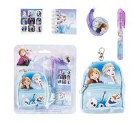 Set de Papelaria Mini Mochila Frozen