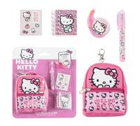 Artesanía Cerdá Minimochila Hello Kitty 19,5x22,5x4,5 cm Asas ajustables Ergonómica Fácil de limpiar
