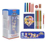 Set de Papelería y Colorear Paw Patrol en Caja - Kit Infantil con Lápices, Marcadores, Goma, Sacapuntas y Hojas para Colorear, Ideal como Regalo Creativo y Escolar