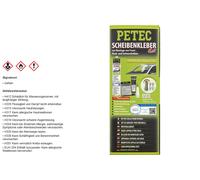 PETEC Pegamento Parabrisas 83333 Kit 310 ml Cartucho Frontal Trasero WSS