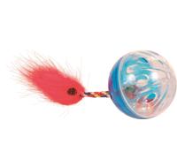 Set de pelotas sonajeras con cola de juego ø 4 cm diversas