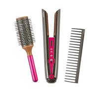 Set de peluquería Casdon Dyson Corrale | Plancha de Pelo de Juguete Segura para niños a Partir de 3 años | ¡con Luces y Sonidos realistas!