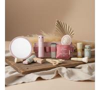 Set de peluquería de madera rosa | Little Dutch – Sin personalización