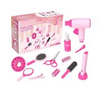 Set De Peluquería Infantil De con Accesorios - 14 Piezas Disfraces Realistas | Kit Salón Peluquería,para Barbería Infantil, Hogar, Aire Libre, Viajes Y Juegos De Guardería