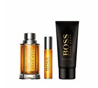 Set de perfume hombre hugo boss edt boss the scent 3 piezas