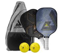Set de Pickleball JOOLA Essentials con 2 Palas de Pickleball, 2 Pelotas y Bolsa, Ideal para Jugadores recreativos, Superficie de Fibra de Vidrio