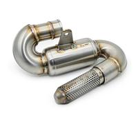 Set de piezas de repuesto de tubo de escape LeoVince para Yamaha Tracer