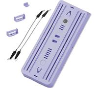 Set de Pilates Reformer Lhanel: Tabla Plegable Multiusos for el hogar, Equipo Deslizante con Temporizador(Purple)