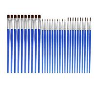 Set de Pinceles 30 Piezas Pinceles, Pinceles Miniaturas Profesional Juego de Pinceles para Pintar Artista para Pinturas acrílicas Acuarela óleo Piedra Pintura miniaturas Pinceles