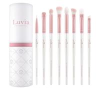 Set de pinceles de maquillaje Luvia, All Eye Want Set, Set de pinceles de ojos, 8 pinceles cosméticos veganos, pinceles de maquillaje para un difuminado y aplicación perfectos