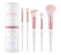 Set de pinceles de maquillaje Luvia, Daily Essential Set, pinceles para polvos y ojos, 5 pinceles cosméticos veganos, pinceles de maquillaje